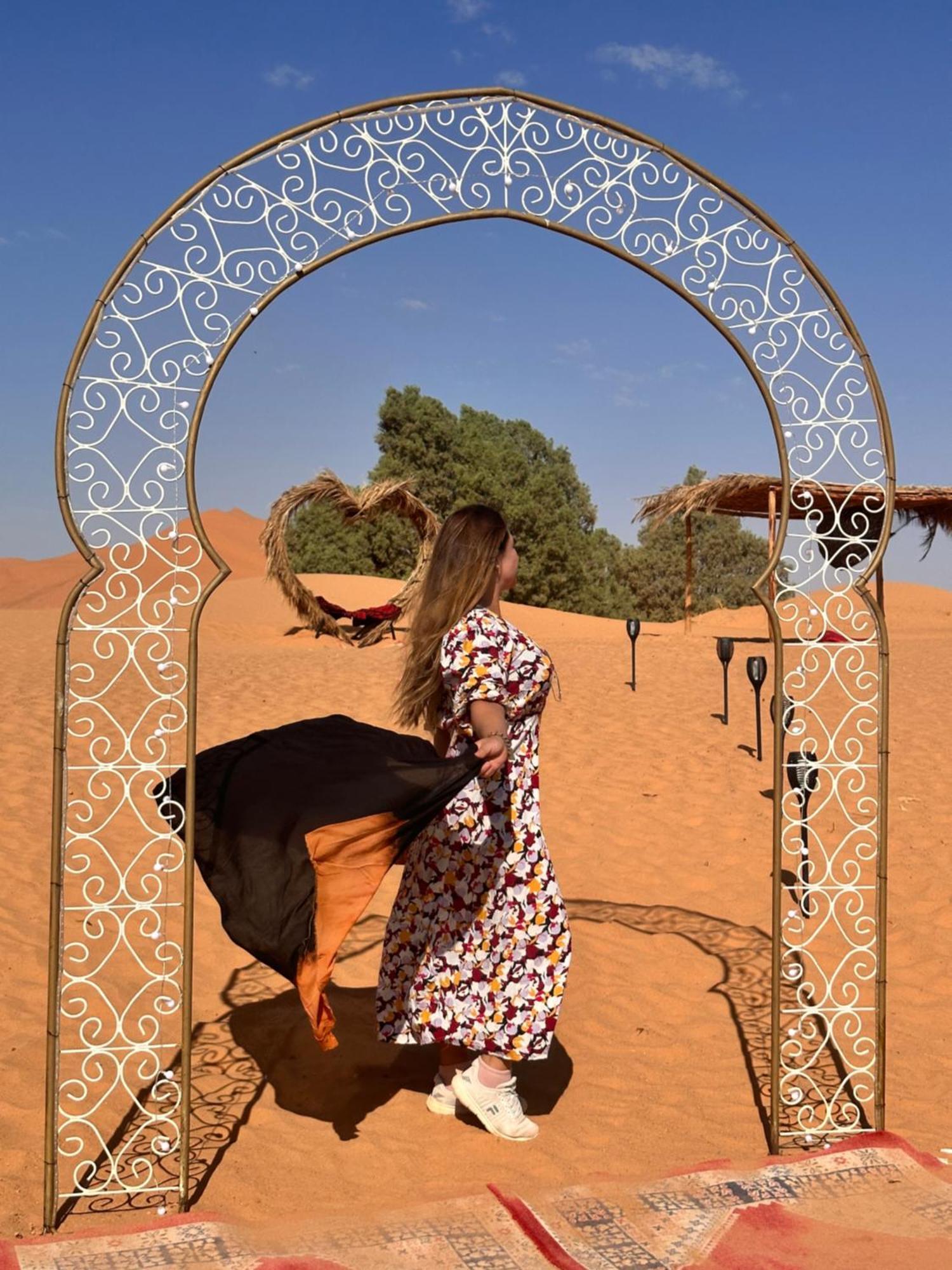Sahara Wellness Camp Bed and Breakfast Merzouga Buitenkant foto