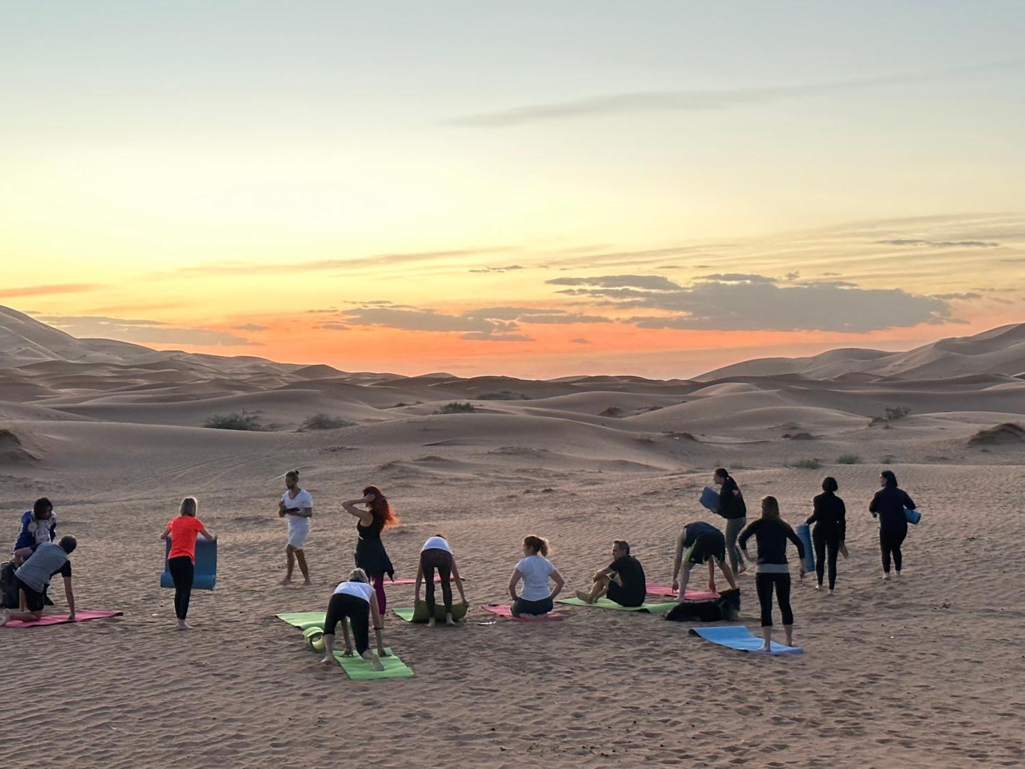 Sahara Wellness Camp Bed and Breakfast Merzouga Buitenkant foto