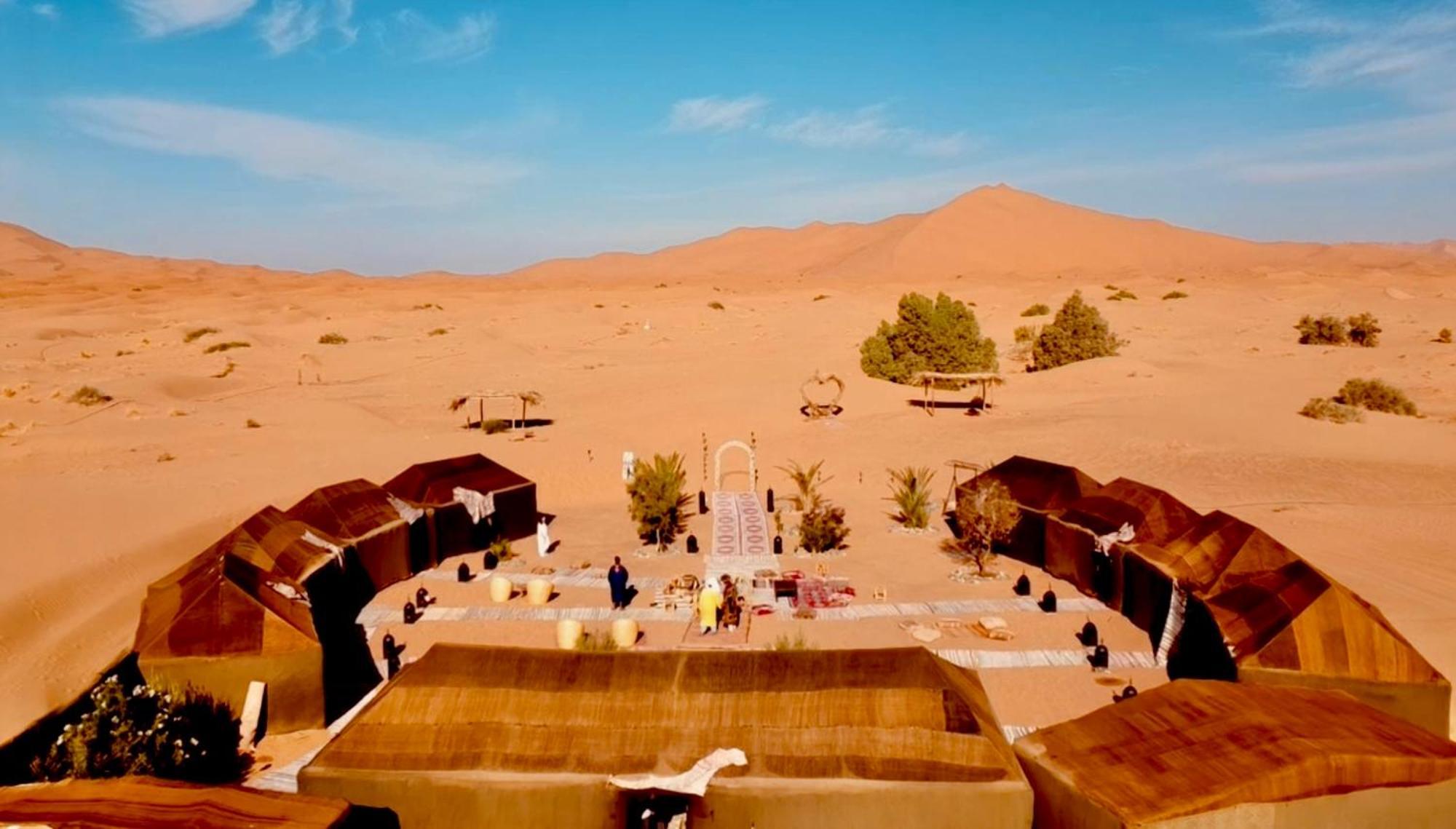 Sahara Wellness Camp Bed and Breakfast Merzouga Buitenkant foto