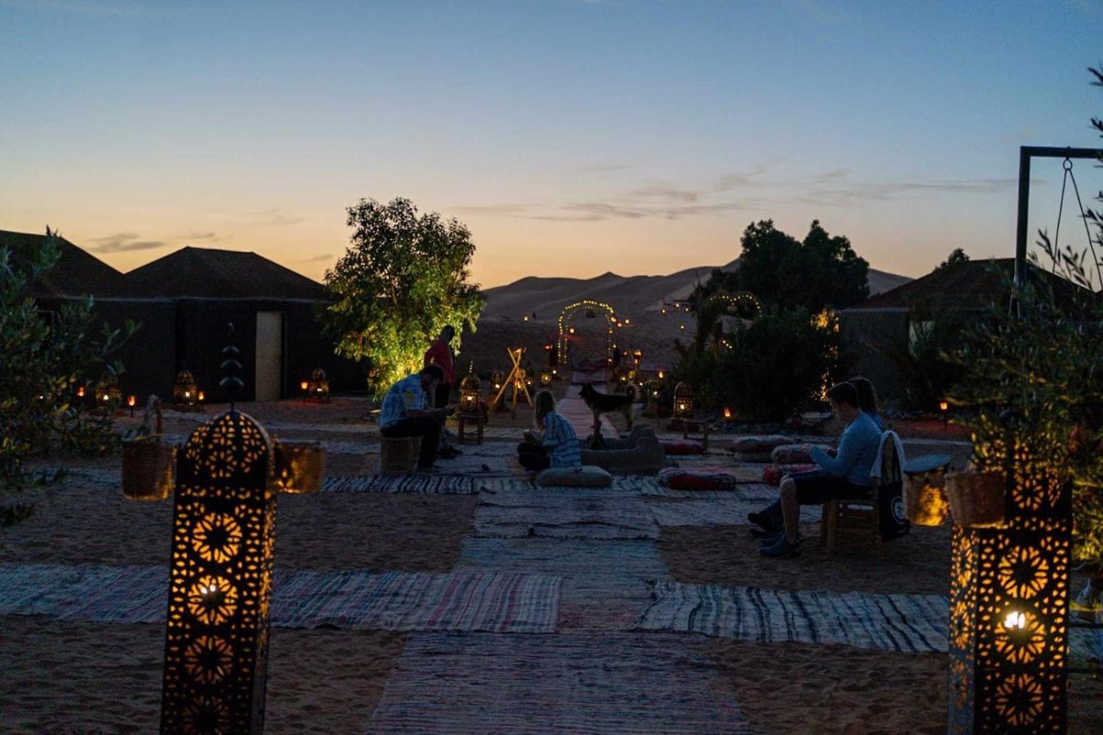 Sahara Wellness Camp Bed and Breakfast Merzouga Buitenkant foto