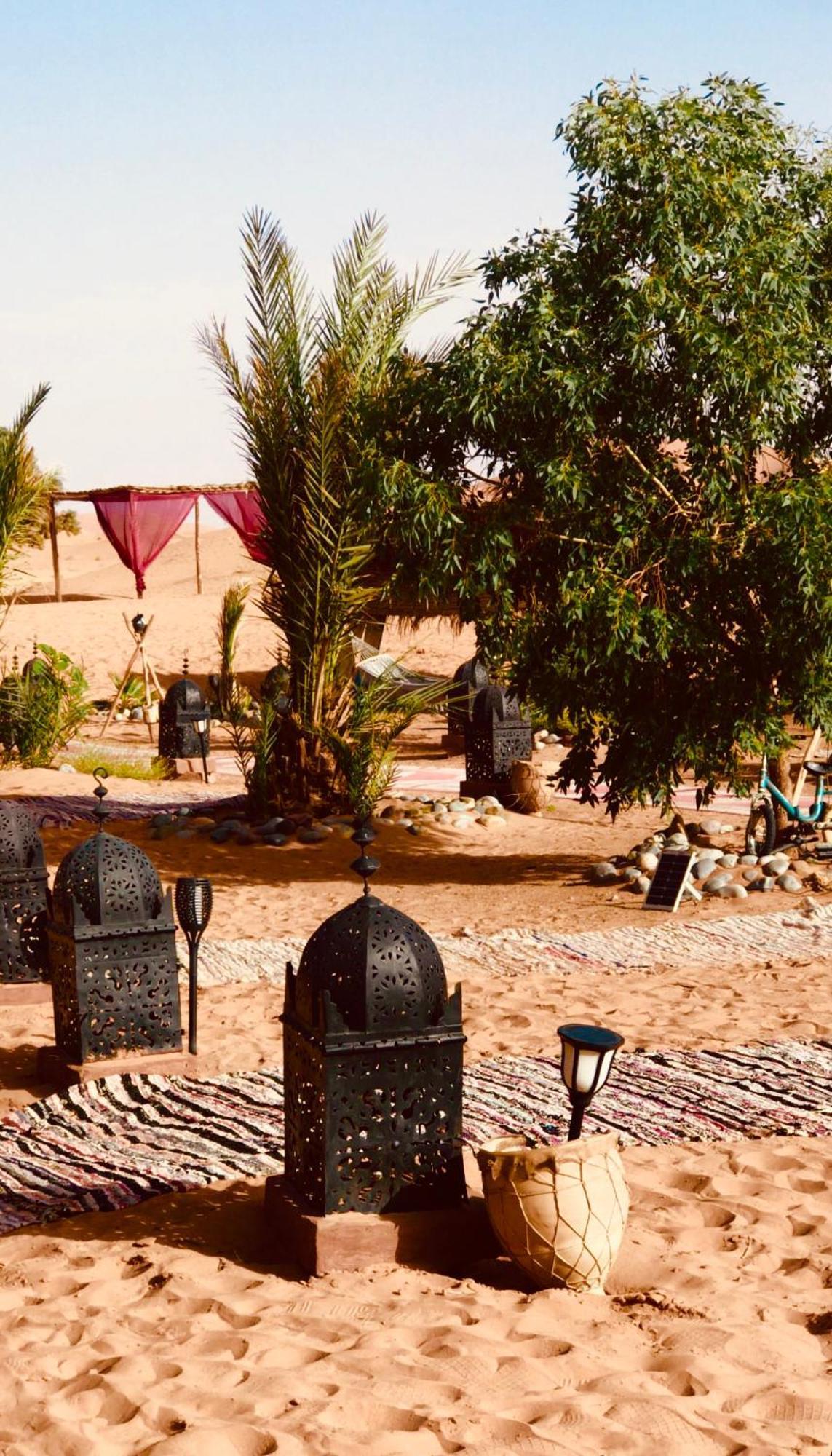 Sahara Wellness Camp Bed and Breakfast Merzouga Buitenkant foto