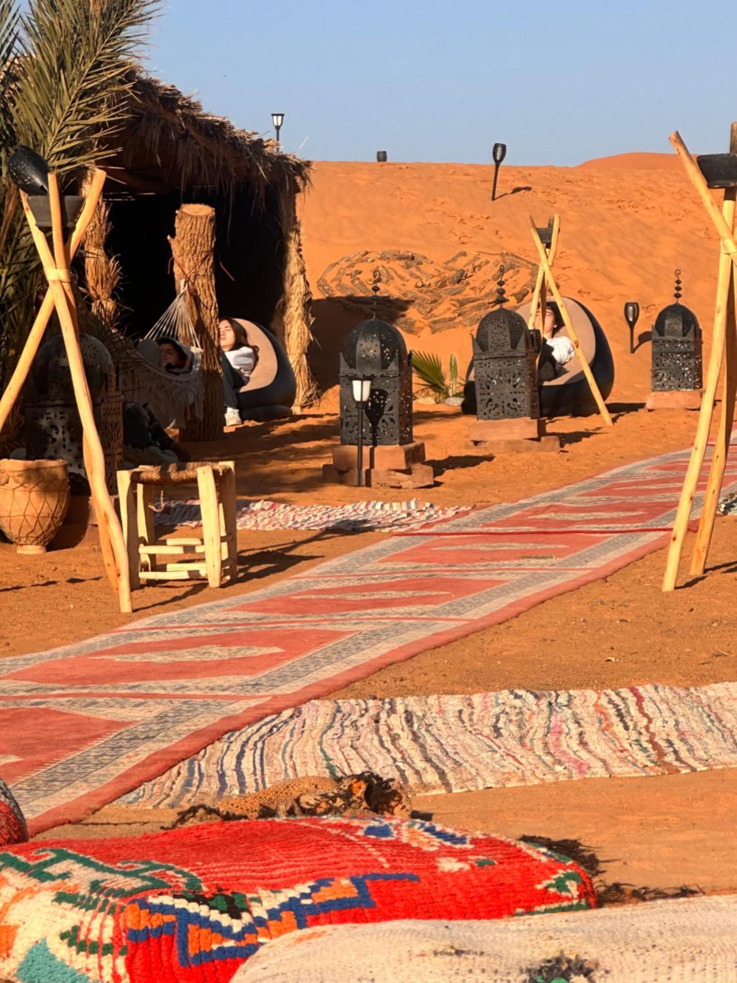 Sahara Wellness Camp Bed and Breakfast Merzouga Buitenkant foto